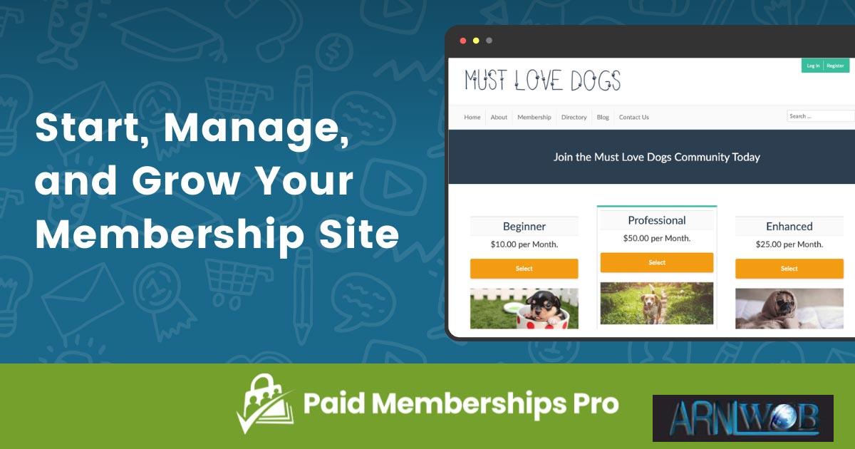 Paid Memberships Pro Free Download [v2.12.2]