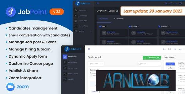 JobPoint v3.1 - Recruitment Management System - nulled