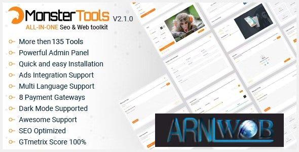 Monstertools v2.1.0 the all in one seo web toolkit like a swiss army knife nulled 1 MonsterTools v2.1.0 - The All-in-One SEO & Web Toolkit, like a Swiss Army Knife - nulled