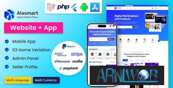 Alasmart Version 2.0.2: A Marketplace for Downloading Digital Products Powered by Laravel Script 1 Alasmart Version 202 A Marketplace for Downloading Digital Products Powered