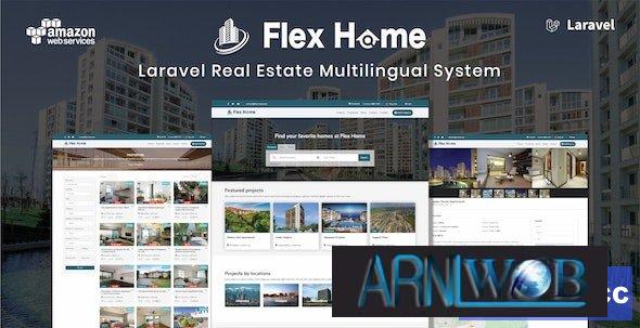 Flex Home version 2.54.1 - Laravel Real Estate Multilingual System - nulled 1 Flex Home version 2541 Laravel Real Estate Multilingual System