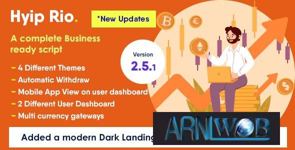 Hyip Rio Version 2.5.1 - An Advanced Hyip Investment Program Featuring Ranking System and Automatic Withdrawal - cracked 1 Hyip Rio Version 251 An Advanced Hyip Investment Program