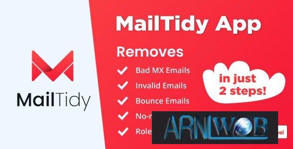 MailTidy Version 2.4: A Secure Email List Cleaning SAAS Application 1 MailTidy Version 24 A Secure Email List Cleaning SAAS Application