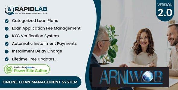 RapidLab Version 2.0: A Comprehensive Online Loan Management System 1 RapidLab Version 20 A Comprehensive Online Loan Management System