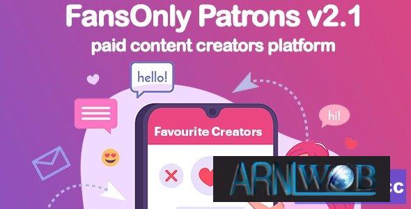 PHP FansOnly Patrons Version 2.5: A Platform for Paid Content Creators 1 PHP FansOnly Patrons Version 25 A Platform for Paid Content