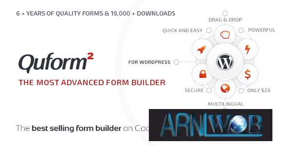Quform version 2.21.0 - A Tool for Creating Forms on WordPress 1 Quform version 2210 A Tool for Creating Forms on
