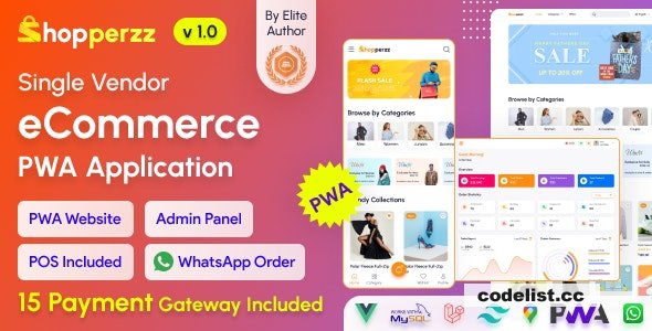 Shopperzz version 1.0 - Progressive Web App eCommerce Content Management System with Point of Sale and WhatsApp Ordering - cracked 1 Shopperzz version 11 Progressive Web App eCommerce Content Management System