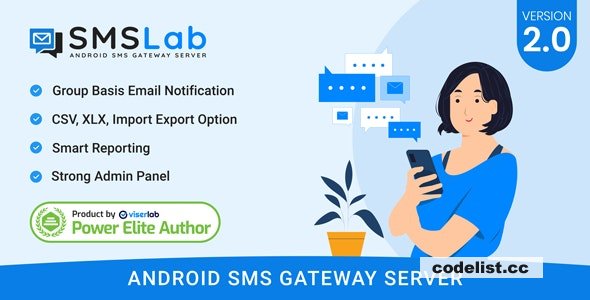 Rewrite this title SMSLab v21 Android Based SMS Gateway