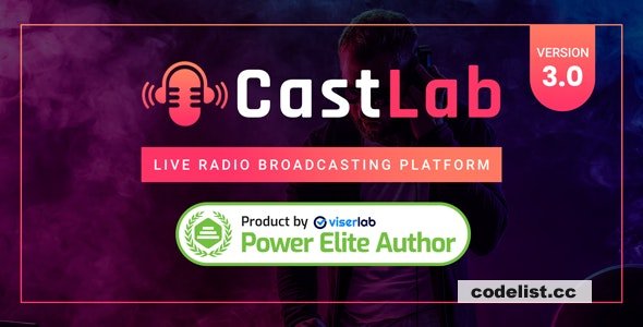 CastLab v30 A Cutting Edge Live Radio Broadcasting Platform