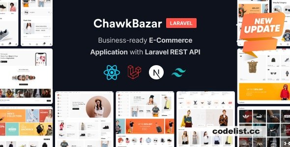 ChawkBazar Ecommerce Platform with Multivendor Support Laravel v660 React