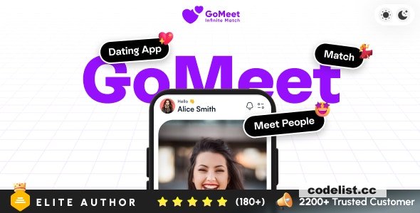 Complete Social Dating Mobile App GoMeet Version 11