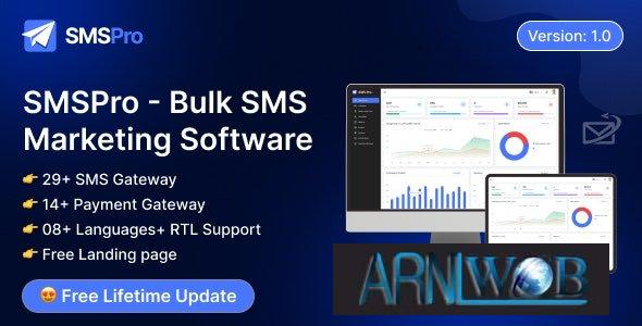 SMSPro version 10 A tool for sending mass text messages