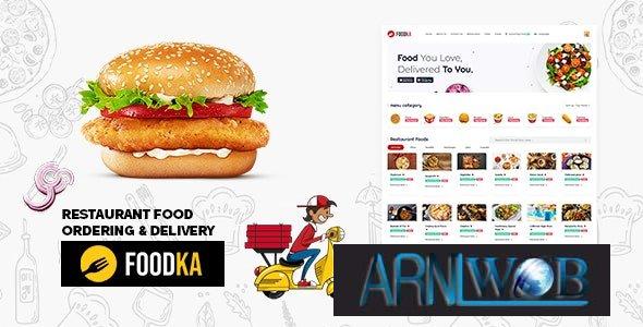 Foodka A Theme for Restaurant Food Ordering and Delivery