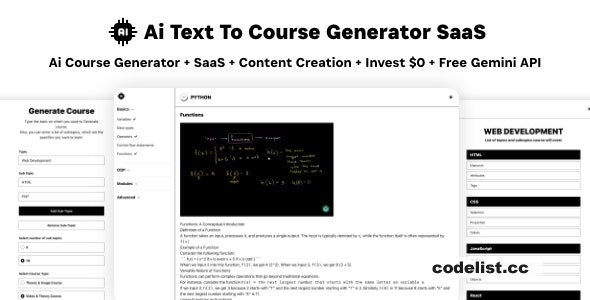Introducing Ai Course Generator version 20 Create Courses Easily with