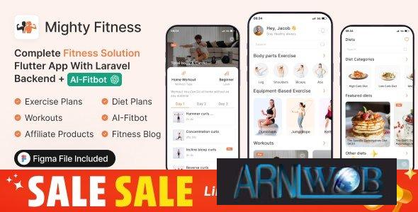 MightyFitness Version 30 The Ultimate Fitness Solution App with ChatGPT