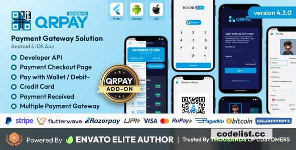 The Complete Payment Gateway Solution for QRPay Merchants Version