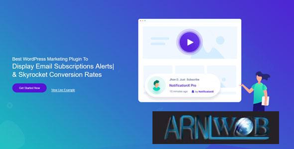 Best Marketing Plugin for WordPress NotificationX Version 302