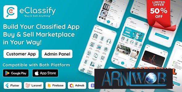 Classified Buy and Sell Marketplace App with Admin Panel
