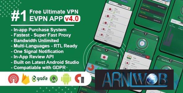 Get Ultimate Free VPN for Android with eVPN v44 Billing