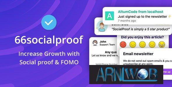 66SocialProof version 39 Boost Sales with Social Proof