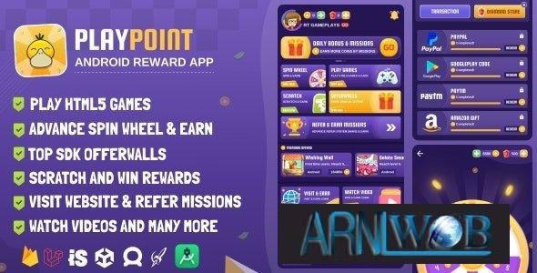 Android App with Admin Panel PlayPoint version 13