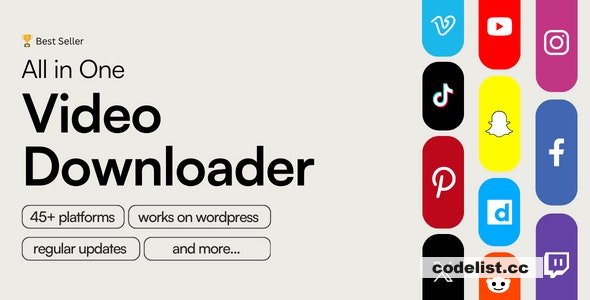 Download all your favorite videos with the versatile video downloading