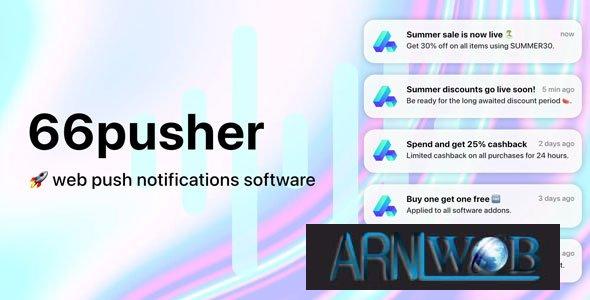 Free Web Push Notifications 66pusher Version 200