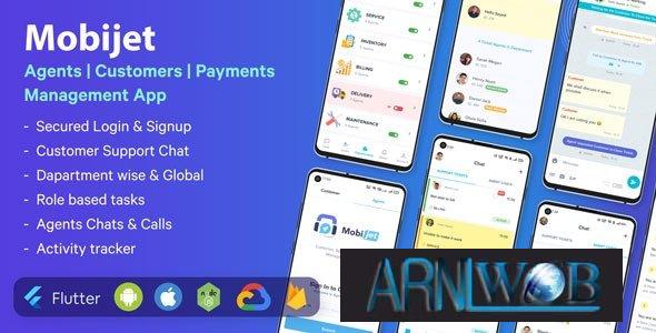 Mobijet Version 1012 A User Friendly App for Managing Agents Customers