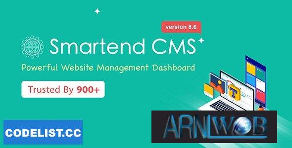 SmartEnd CMS Version 1004 A User Friendly Laravel Admin Dashboard