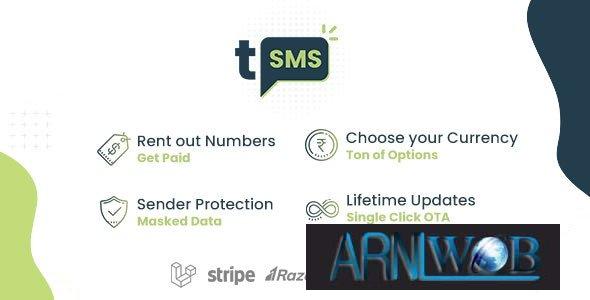 Temporary SMS Receiving System tSMS Version 28 Software as a