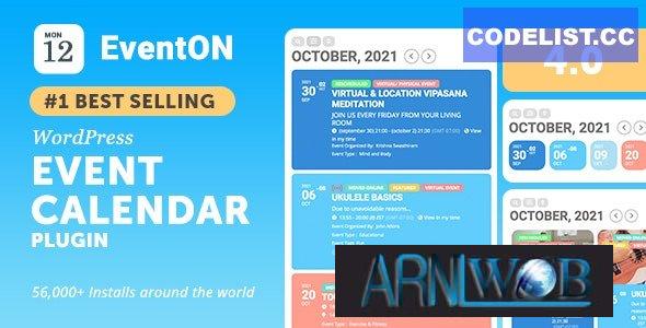 EventON Version 497 The Best WordPress Plugin for Virtual
