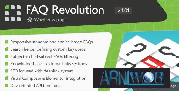 Frequently Asked Questions Revolution Version 150 Plugin for WordPress