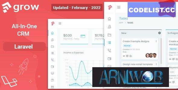Get your free copy of Grow CRM version 26