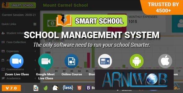 Smart School Version 701 A Comprehensive School Management System