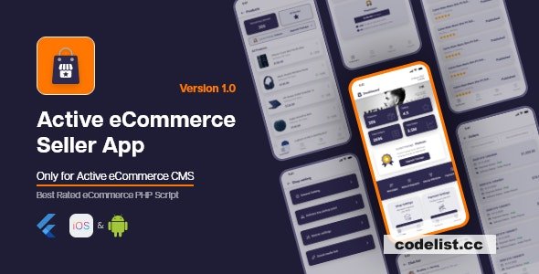 Version 280 of the Active eCommerce Seller App