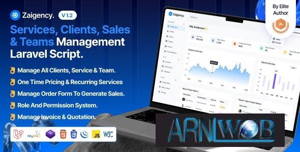 Zaigency Version 12 A Comprehensive Laravel Script for Managing