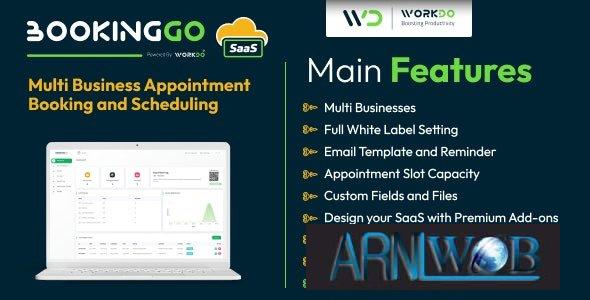 BookingGo SaaS Version 24 Multi Business Appointment Booking and Scheduling