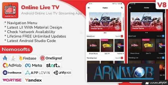 Free Online Live TV Streaming for Android Version 82