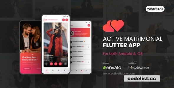 Latest Version of the Active Matrimonial Flutter App
