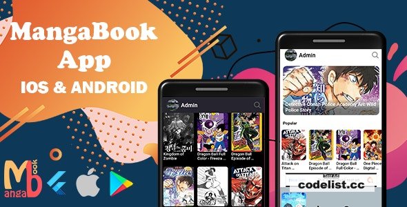 MangaBook Version 160 A Flutter Manga App with User Friendly Admin