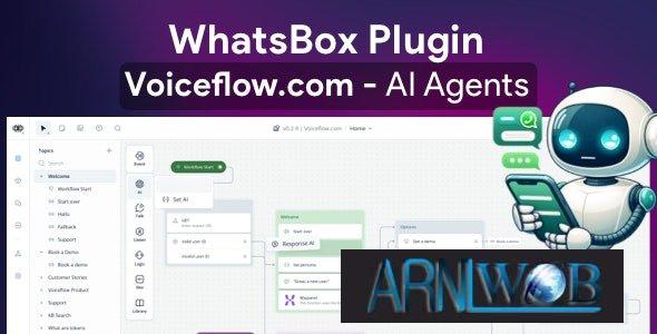 VoiceFlow AI agent for WhatsApp version 12 Integration with