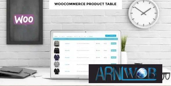 WoobeWoo WooCommerce Product Table Pro version 217