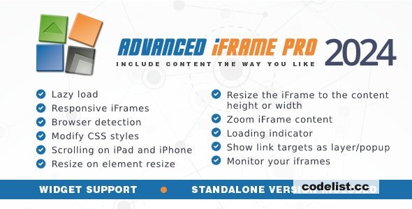Advanced iFrame Pro version 20255