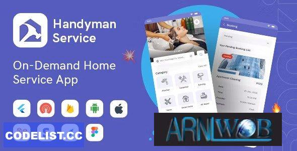 Complete Solution for On Demand Home Services App by Handyman Service