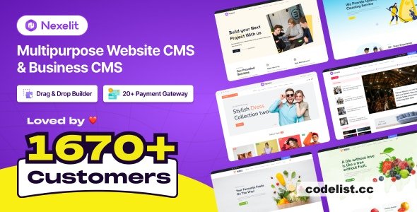 Nexelit Version 380 A Versatile Website CMS and Business CMS
