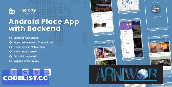 The City Version 74 A Convenient Place App with Backend