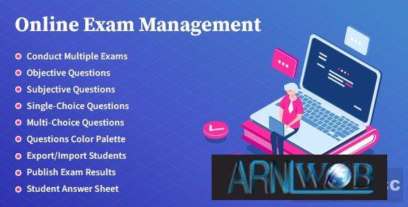 Education and Results Management Software Online Exam Management Version