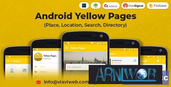 Find businesses and locations with the Android Yellow Pages app