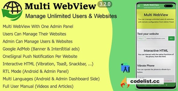 Web Browser with Multiple Views and Control Panel Version 320