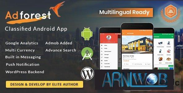 AdForest Version 408 A Classified Android App Designed for Native